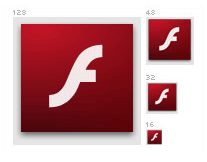 FlashPlayer CS3 icons