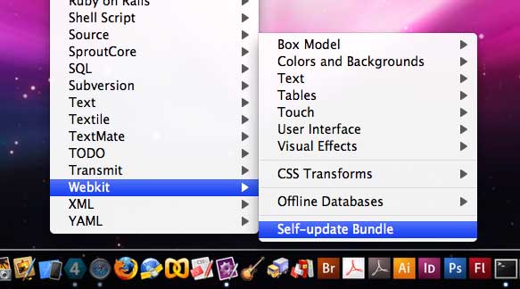 Webkit CSS Bundle for TextMate