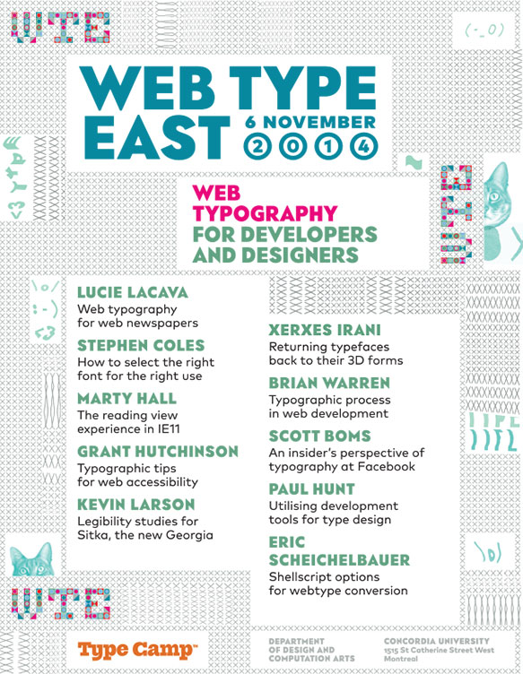 TypeCamp - Web Type East 2014