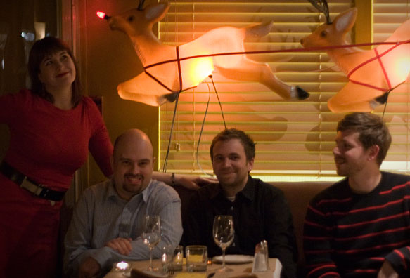 The Wishingline crew -- Anna, Shawn, Scott and Ned